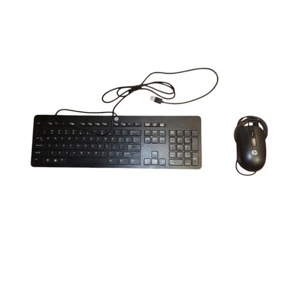 HP USB Keyboard U1469 & Mouse Combo Set - Picture 1 of 4